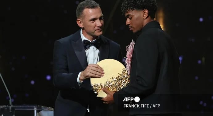 Lamine Yamal lett az év fiatal tehetsége