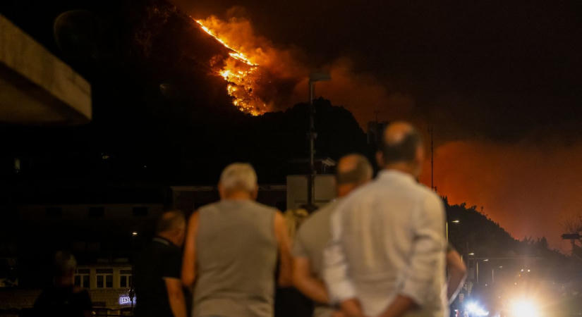 Gyújtogatás gyanújával vettek őrizetbe négy embert Zára térségében