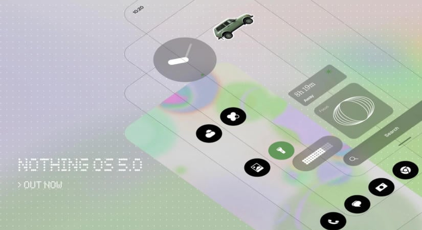 Indul a Nothing mobilok Android 17-re frissítése