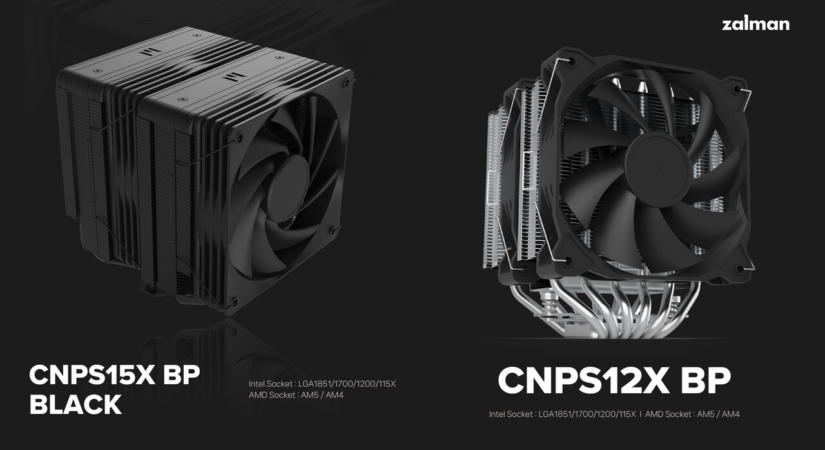 Combos, duplatoronyos CPU-hűtőkkel adott magáról életjelet a Zalman