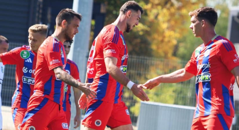 Nyolc gólig jutott a Vasas egy rendhagyó meccsen
