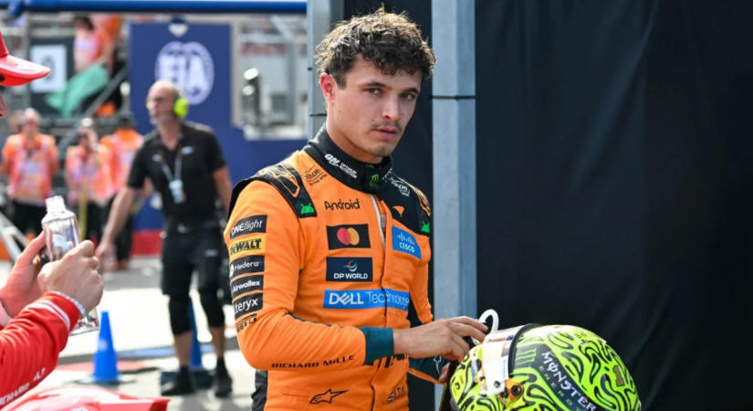 Lando Norris nyerte a Forma-1-es Spanyol Nagydíj időmérőjét Madridban