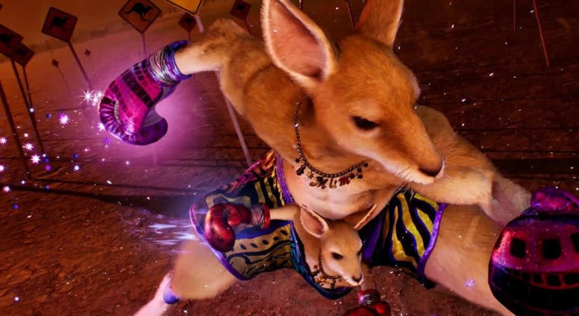 Novemberben beugrik a kenguru Roger Jr. a Tekken 8-ba