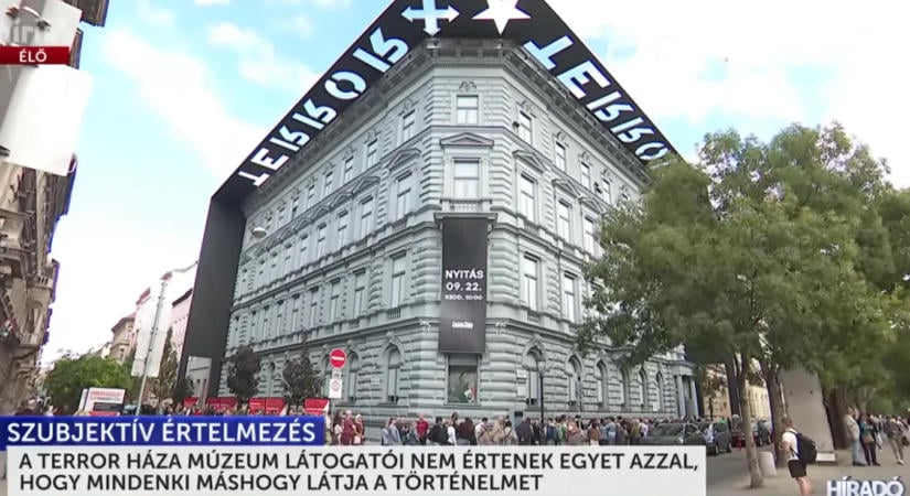 Nem a tábla a kérdés, hanem az: mit jelent a „más nézőpont” a Terror Házában?