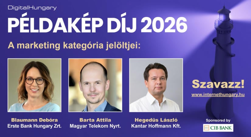 Ismerd meg a Digital Hungary Példakép díj MARKETING kategóriájának jelöltjeit!