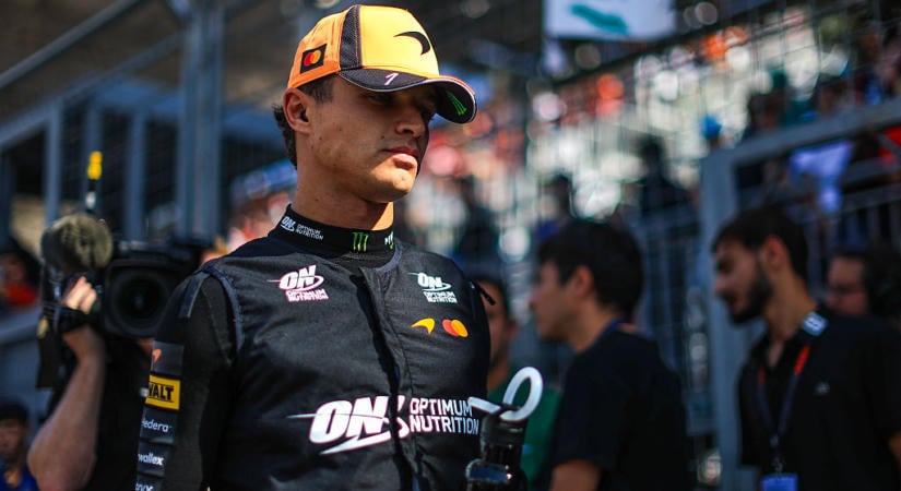 Lando Norris kiakadt, eltiltaná az őt kiejtő pilótát: „Az ilyen versenyzőknek nem a Forma–1-ben van a helyük”