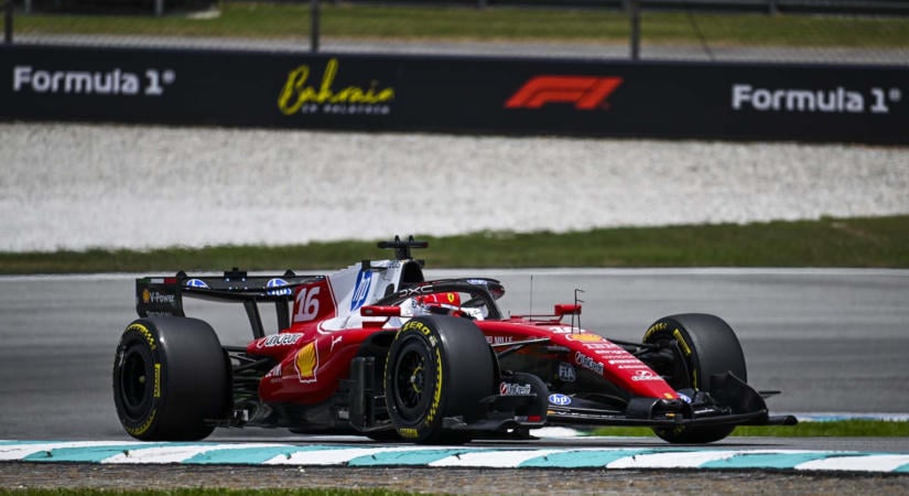 Leclerc az élen zárt, de komoly kihívás vár a Ferrarira