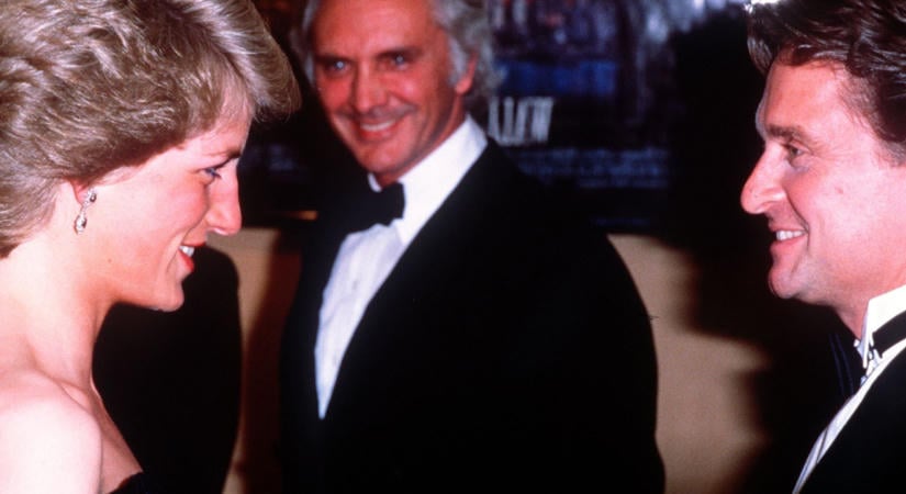 Michael Douglas új memoárjában idézi fel a Diana hercegnével töltött felejthetetlen estéjét