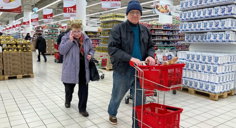 Putyinék bajban: már 7 százalék fölé ugrott az infláció Oroszországban