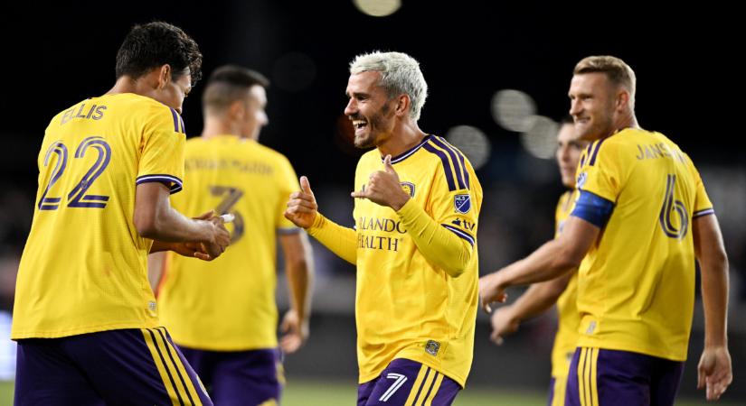 Griezmann góllal debütált, Lewandowski csendes maradt a Messi nélküli Miami ellen az MLS-ben