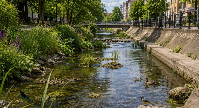 A betonba szorított patak is tudna élni, ha végre nem csatornaként kezelnénk