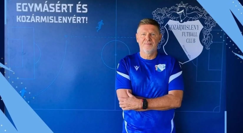 Ismét Márton Gábor lett az NB II-es Kozármisleny vezetőedzője