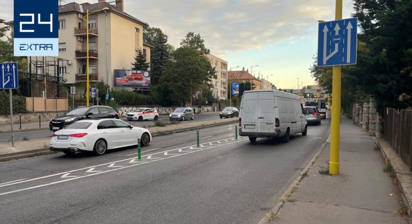 Több helyen is segítették a buszok közlekedését Budapesten, csak épp szükség nem volt rá