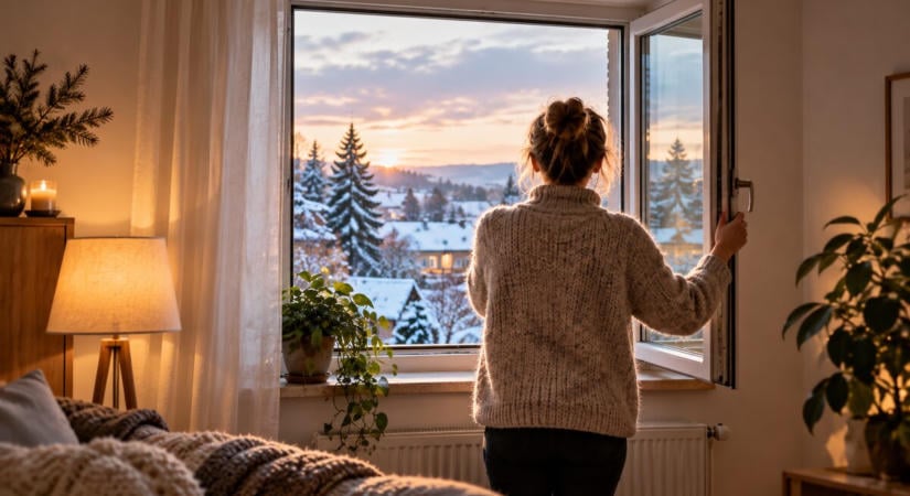 Ezért nyitják ki a németek télen is percekre az összes ablakot – egy kutató szerint igazuk van