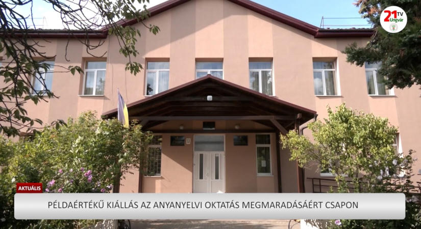 Aktuális (2026.08.06) Példaértékű kiállás az anyanyelvi oktatás megmaradásáért Csapon (videó)