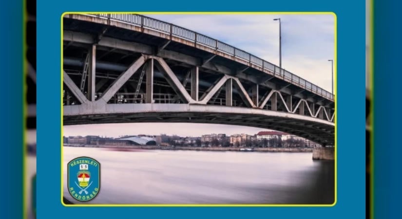 Sikeres életmentés a Petőfi hídon: egy készenléti rendőr avatkozott közbe
