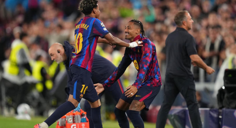 Folytatta pazar formáját a Barcelona: kitömték a Feyenoordot a katalánok a BL-ben