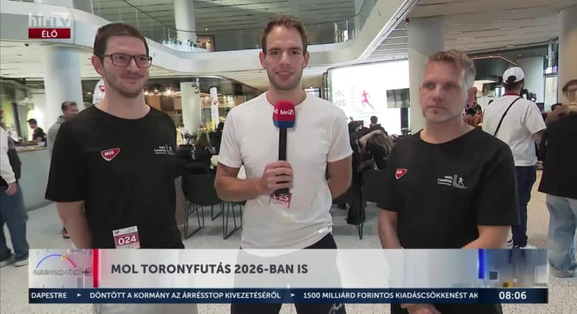 Ismét megrendezték a MOL toronyfutást
