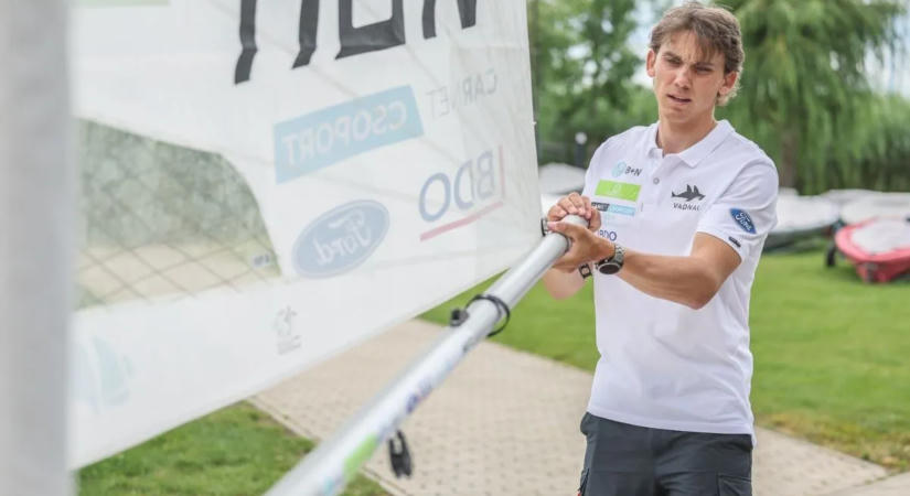 Vitorlázás: Vadnai Jonatán aranyérmes az ILCA 7-világbajnokságon