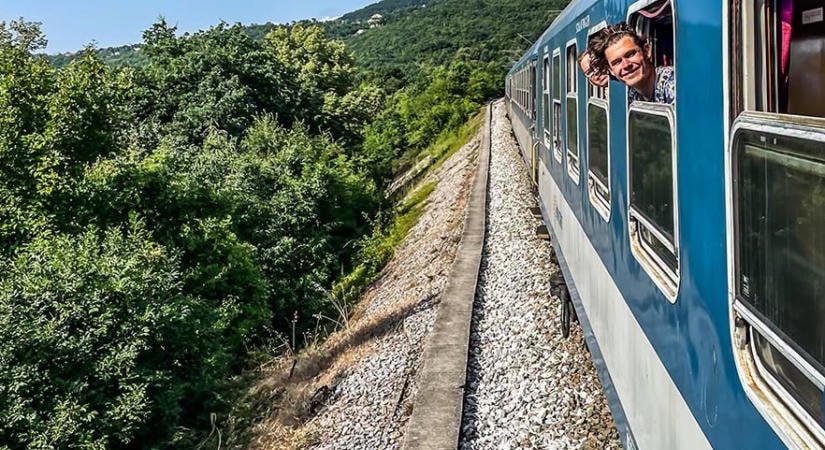 A magyarok szeretnek leginkább vonatozni az EU-ban