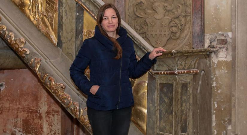 A felfedezés öröme lelkesíti - Simon Zsófia is részt vett a kőszegi templomok feltárásánál