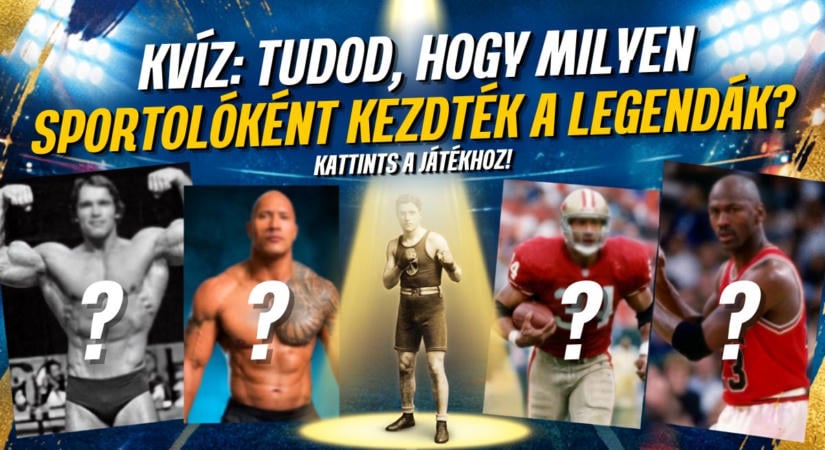 Kvíz: Kitalálod, milyen sportolóként kezdték ezek a legendák?