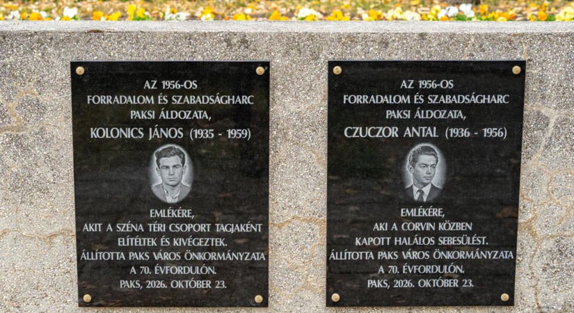 Az ’56-os forradalom paksi áldozatai