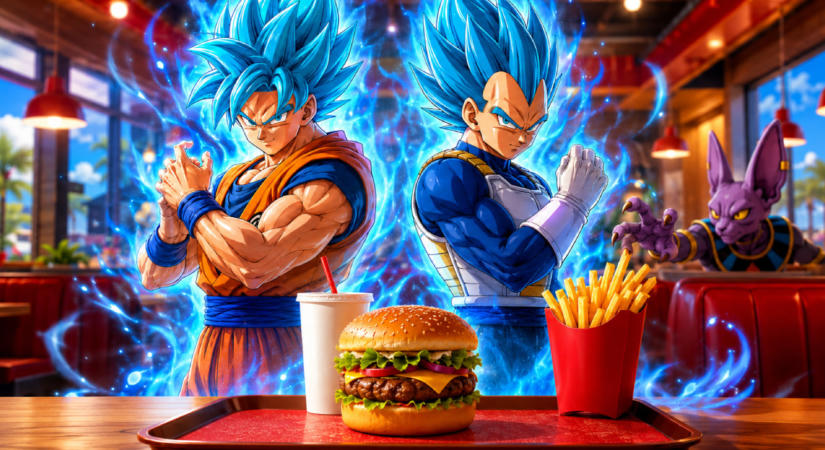 A Dragon Ball Super harcosai átvették az uralmat a Burger King felett!