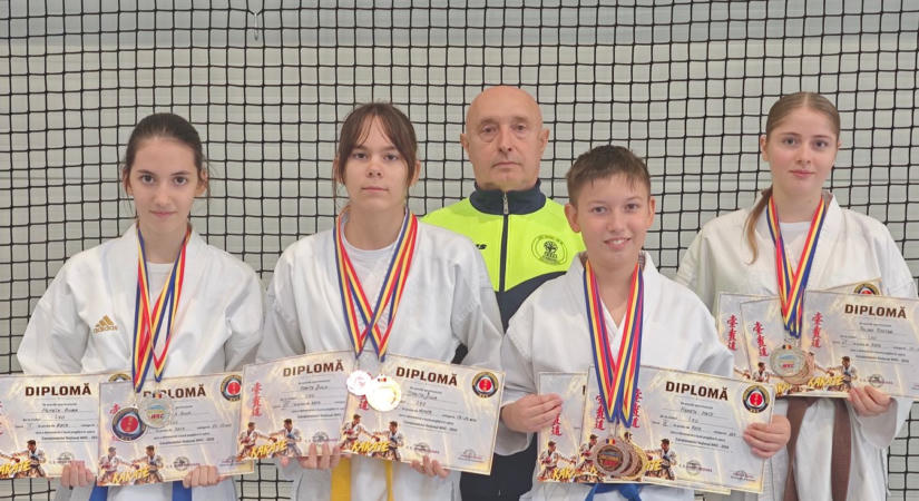 „Leo” Karate-do SE: érmek Romániából