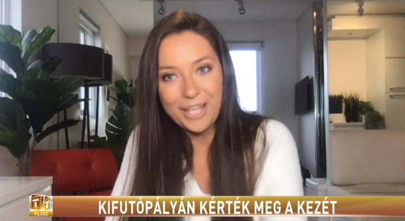 Kifutópályán kérték meg a kezét