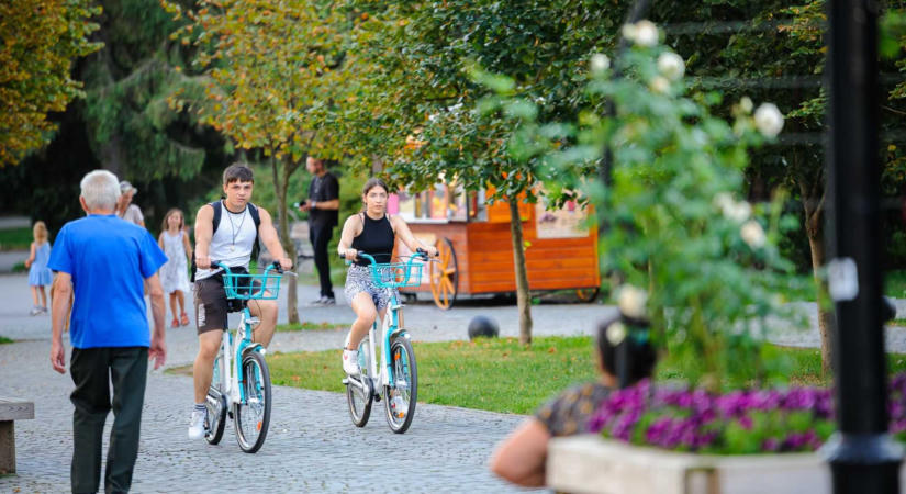 Így hódította meg Sepsiszentgyörgyöt a Sepsi Bike: két év alatt 138 ezer biciklizés