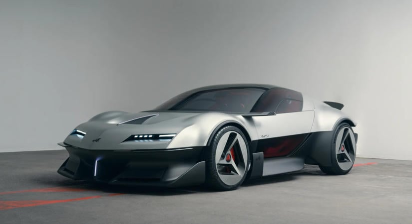 Elképesztő koncepcióautót villantott az Alpine! Íme az A310 Vision!