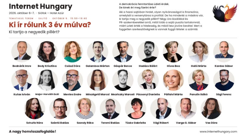 Ki ír rólunk három év múlva? Mindennek ára van.