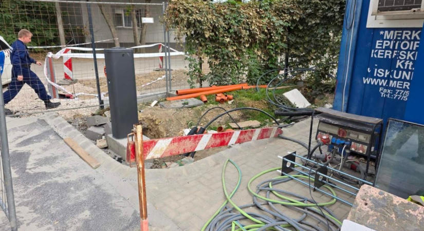 Páncéltörő gránátot találtak egy székesfehérvári építkezésen