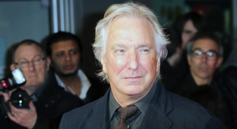 Alan Rickman a rajzasztaltól jutott el Piton professzorig