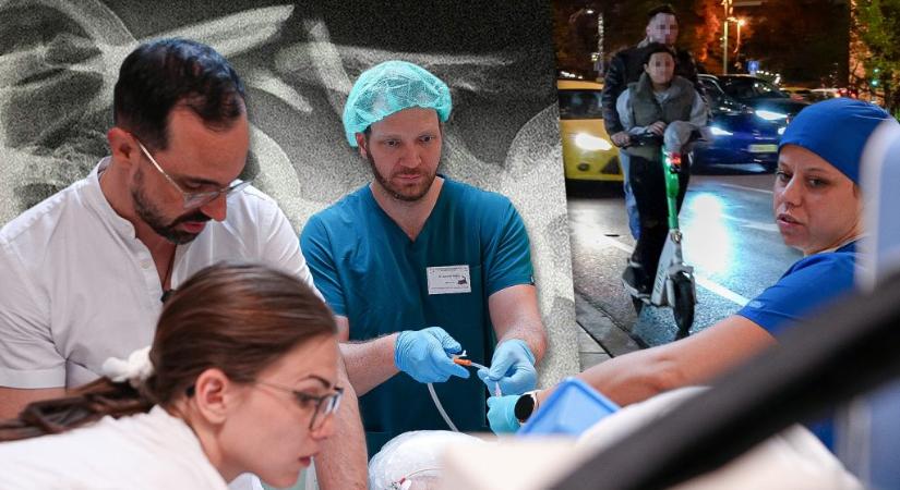 Koponyatörés, agyvérzés, végtagsérülés – ezt látják a rolleres balesetekből a traumatológusok