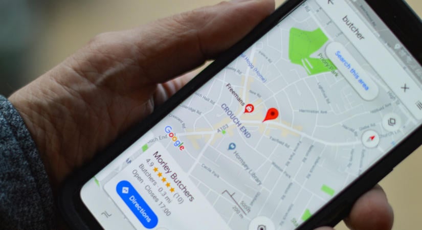 Kísérlet: a navigáció direkt ajánlott hosszabb utat