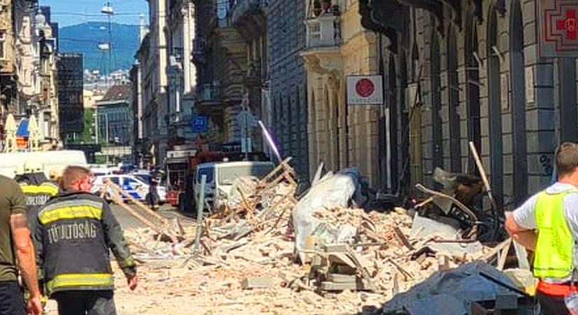 Külön nyomozócsoportot vizsgálja a Jókai utcai házomlás ügyét, már 31 tanút kihallgattak