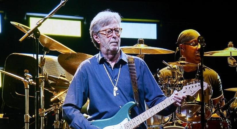 Kevés szöveg, több gitárszóló - Eric Clapton Budapesten