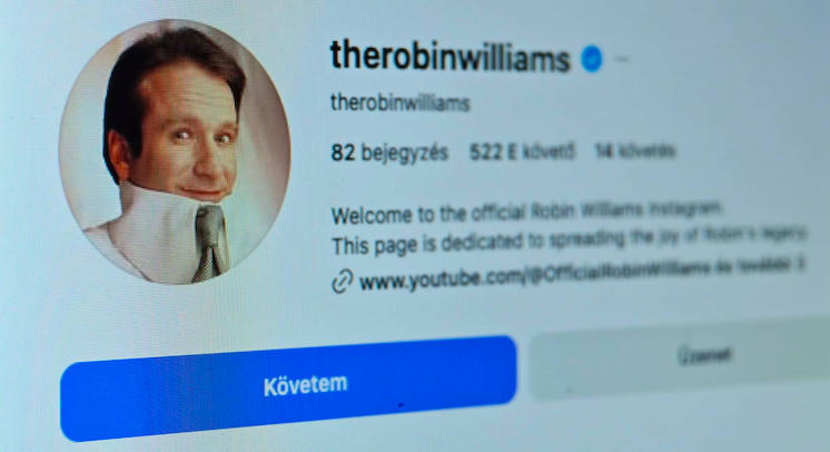 Hideglelést kaptak a rajongók: Megrázó okból kelt életre Robin Williams oldala