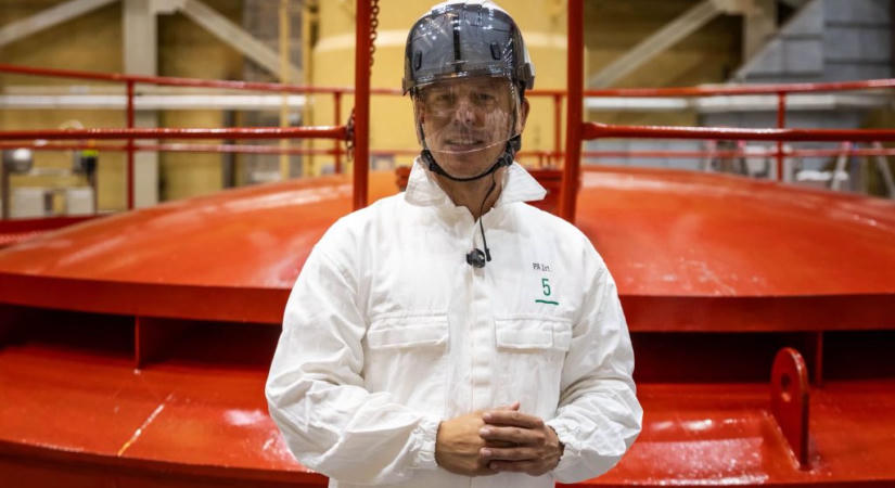 Magyar Péter: Újra termel a hatos turbina