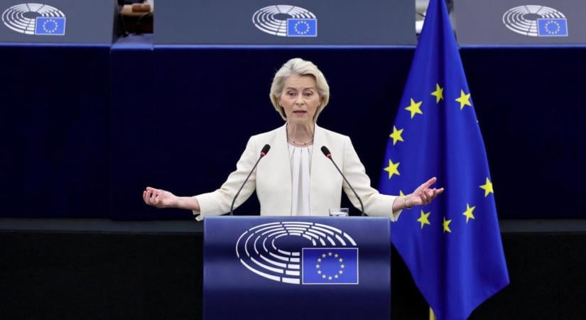 Ursula von der Leyen: április 12-én a magyar nép a kezébe vette a jövőjét