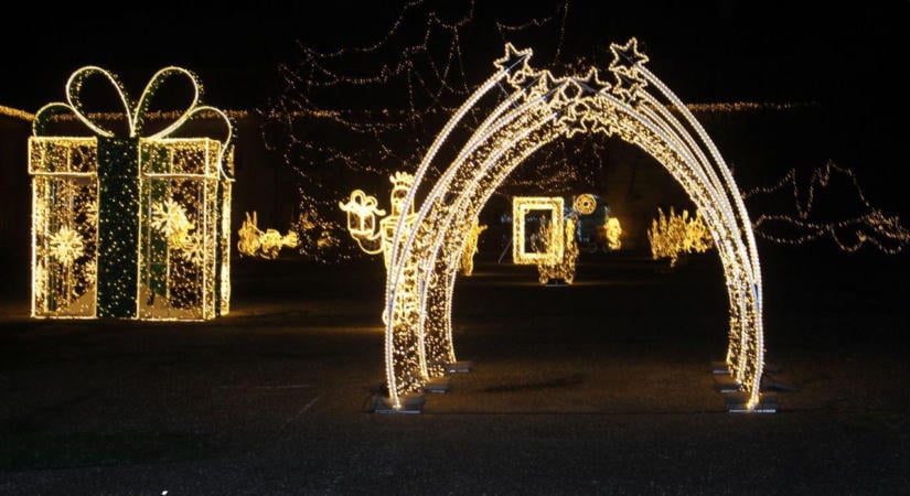 Űrutazásra hív a komáromi Öregvár – novemberben visszatér a fénypark