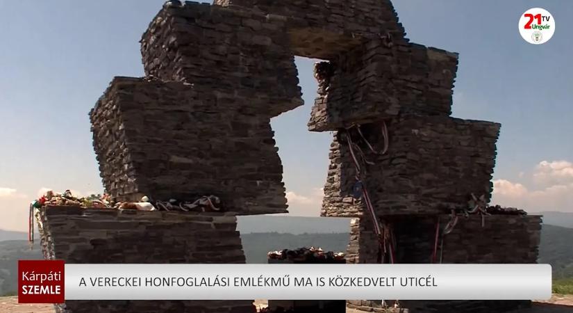 A vereckei honfoglalási emlékmű ma is közkedvelt uticél (videó)