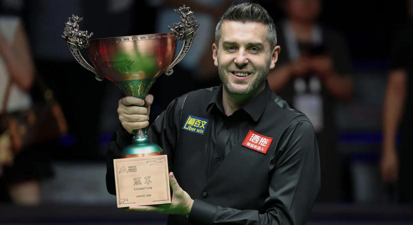 Mark Selby negyedszer győzött a kínai tornán, és beérte Neil Robertsont