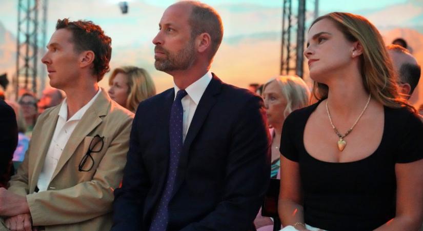 Emma Watson hosszú idő után lépett újra nyilvánosság elé, Vilmos herceg is vele volt