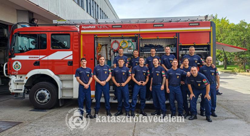 Szolgálatba álltak Hajdú-Bihar megye legújabb tűzoltói