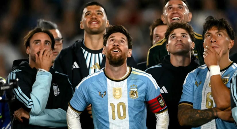 Lionel Messi az utolsó válogatott meccsén is piros lapot kapott