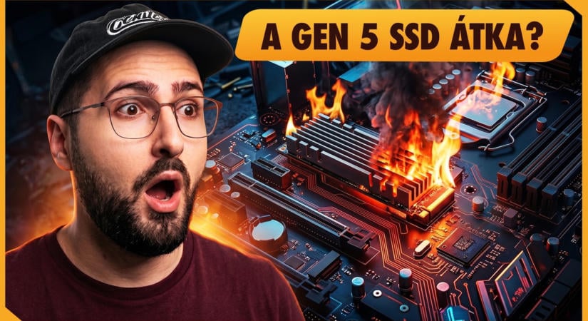 Ezért NE vegyél Gen 5 SSD-t a gépedbe!  – Pénzkidobás a semmiért?