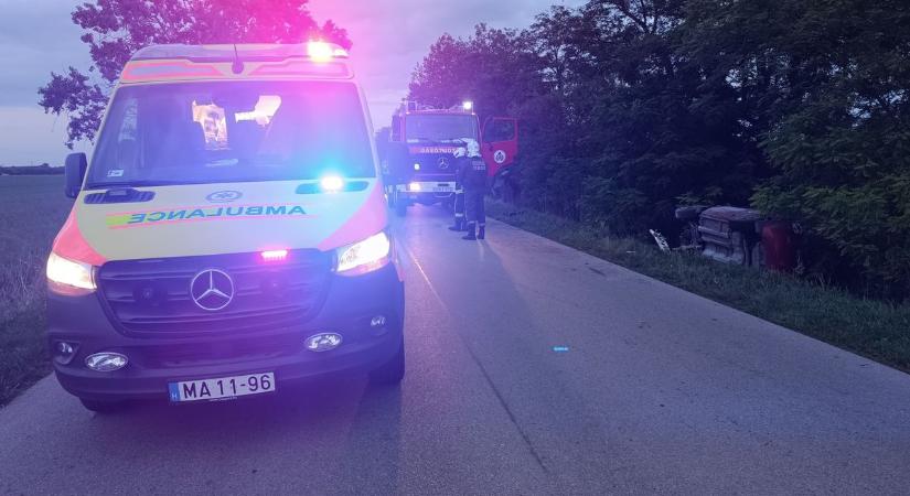 Két autó karambolozott Kiskunhalason